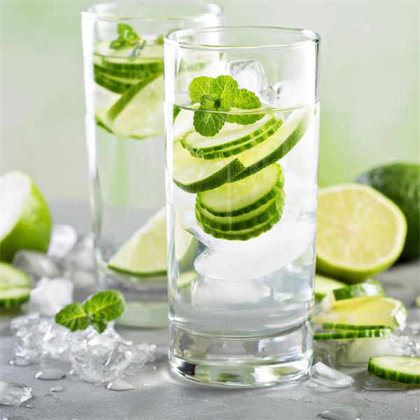 Cucumber in water